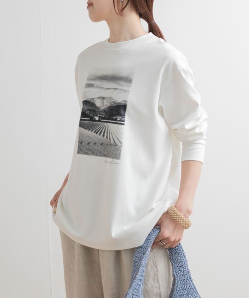 セール】フォトプリントロングスリーブTシャツ（Tシャツ
