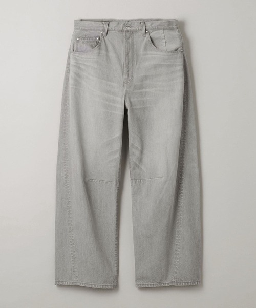 ASTRAET（アストラット）の「ASU CO DNM TWIST WD（デニムパンツ・メンズ・ライトグレー・1/2/3）」の7枚目の写真