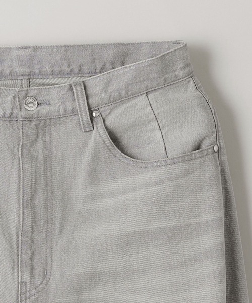 ASTRAET（アストラット）の「ASU CO DNM TWIST WD（デニムパンツ・メンズ・ライトグレー・1/2/3）」の9枚目の写真