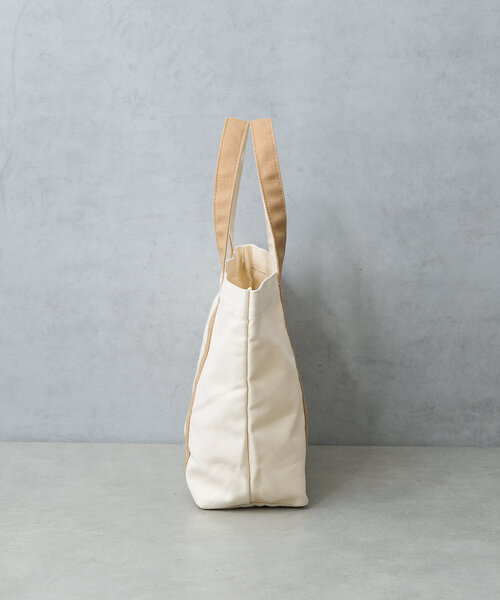 Actually（アクチュアリー）の「Actually キャンバストートバッグ（トートバッグ・レディース・ブラック/ホワイト系その他2/ライトグレー/ホワイト系その他・0）」の18枚目の写真