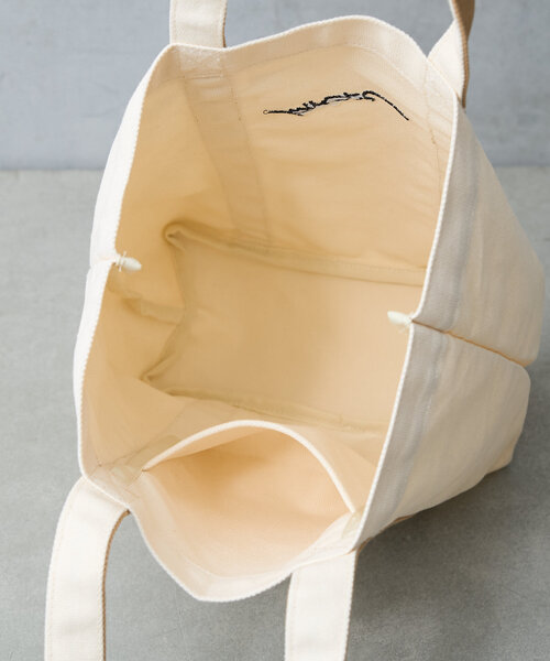 Actually（アクチュアリー）の「Actually キャンバストートバッグ（トートバッグ・レディース・ブラック/ホワイト系その他2/ライトグレー/ホワイト系その他・0）」の21枚目の写真