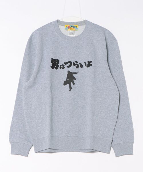SAMURAI CORE(サムライコア)の「/SAMURAI CORE x 男はつらいよ/寅SWEAT(Tシャツ/カットソー・メンズ・グレー/ブラック・LARGE/MEDIUM)」の2枚目の写真