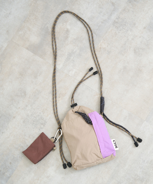 JOINT WORKS（ジョイントワークス）の「CONTROL FREAK/ナイロンハンディショルダー（ショルダーバッグ・レディース・グレー/ブラック・FREE）」の2枚目の写真