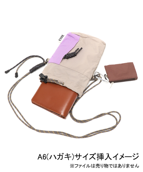 JOINT WORKS（ジョイントワークス）の「CONTROL FREAK/ナイロンハンディショルダー（ショルダーバッグ・レディース・グレー/ブラック・FREE）」の9枚目の写真