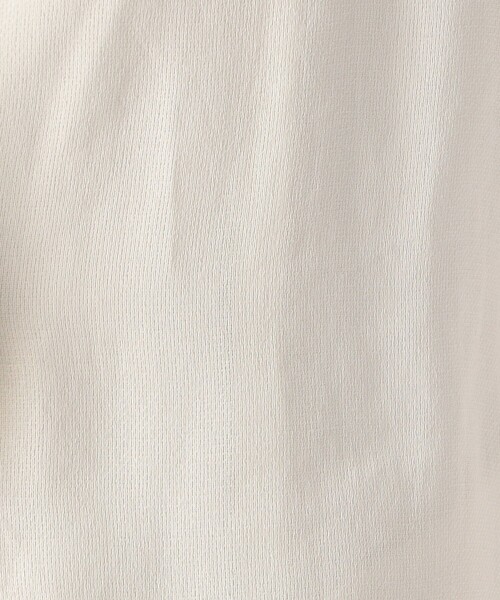 Gabardine K.T（ギャバジンケーティー）の「紙ビエラ 背中ふんわりジレ（ベスト・レディース・ホワイト・9号）」の2枚目の写真