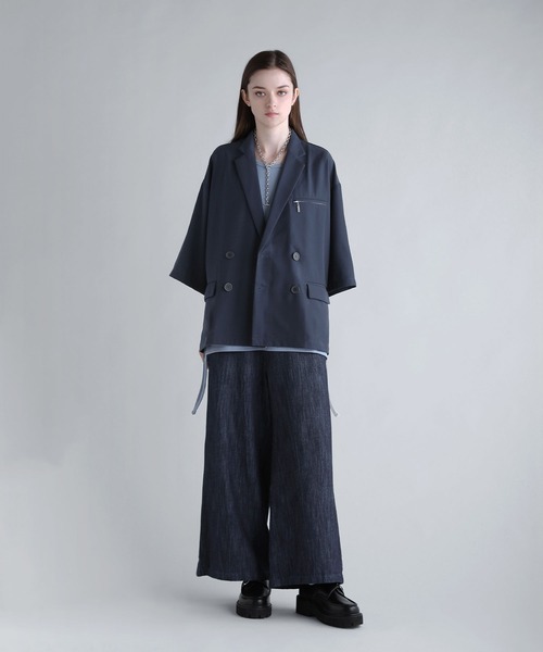 Double tailored jacket / ダブルテーラードジャケット