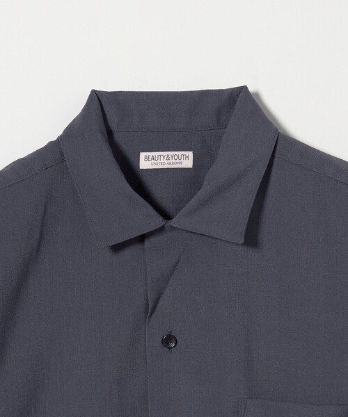 シャツ+ブラウス(長袖+七分) BEAUTY&amp;YOUTH UNITED ARROWS - enof denim shirt H BEAUTY&YOUTH UNITED ARROWS（エイチビューティーアンドユース