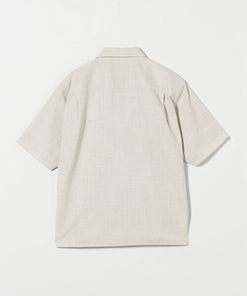 BEAUTY&YOUTH UNITED ARROWS(ビューティーアンドユースユナイテッドアローズ)の「FLAX ライク オープンカラー フォルム シャツ ‐横ストレッチ・吸水速乾‐(シャツ/ブラウス・メンズ・オフホワイト/ロイヤルブルー/ブラック・S/M/XL/L)」の19枚目の写真