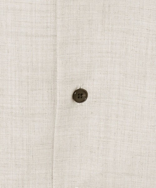 BEAUTY&YOUTH UNITED ARROWS(ビューティーアンドユースユナイテッドアローズ)の「FLAX ライク オープンカラー フォルム シャツ ‐横ストレッチ・吸水速乾‐(シャツ/ブラウス・メンズ・オフホワイト/ロイヤルブルー/ブラック・S/M/XL/L)」の17枚目の写真