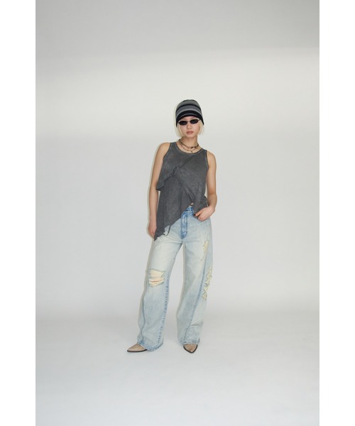 セール】NAIL MARK LOOSEY デニム（デニムパンツ）｜LAGUA GEM