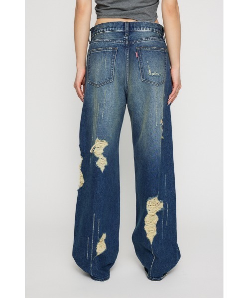 LAGUA GEM / NAIL MARK LOOSEY デニム/ボトム/26/コットン/インディゴ/510ISM11-3051 セール】NAIL MARK LOOSEY デニム（デニムパンツ）｜LAGUA GEM