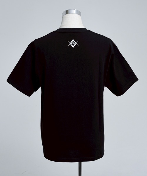 REFLEM/レフレム』ロゴラインストーンTシャツ/ハーフスリーブ