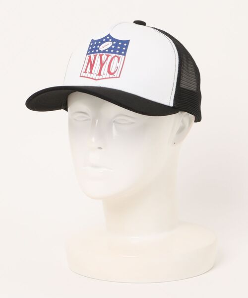 ムラサキスポーツ(ムラサキスポーツ)の「SCHOTT/ショット キャップ NYC TRUCKER CAP SC120(キャップ・メンズ・ブラック×ブラック/ホワイト×ブラック/ホワイト×ネイビー/ホワイト×ブラウン・FREE)」の9枚目の写真