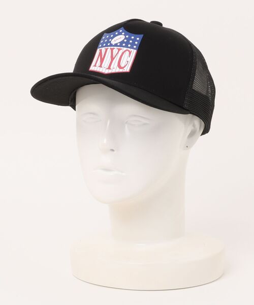 ムラサキスポーツ(ムラサキスポーツ)の「SCHOTT/ショット キャップ NYC TRUCKER CAP SC120(キャップ・メンズ・ブラック×ブラック/ホワイト×ブラック/ホワイト×ネイビー/ホワイト×ブラウン・FREE)」の6枚目の写真