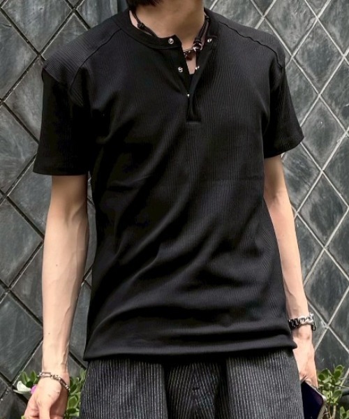 kizukiブラック ヘンリーネック ヘンリーネック コレクション ｜商品一覧｜＋CLOTHET ONLINE