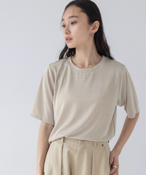 JEANASIS（ジーナシス）の「グロッシーカノコSS TEE/496927（T