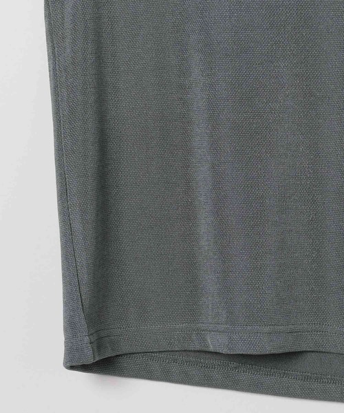 JEANASIS（ジーナシス）の「グロッシーカノコSS TEE/496927（Tシャツ/カットソー・レディース・チャコールグレー/グレイッシュベージュ/ブラウン・FREE）」の7枚目の写真
