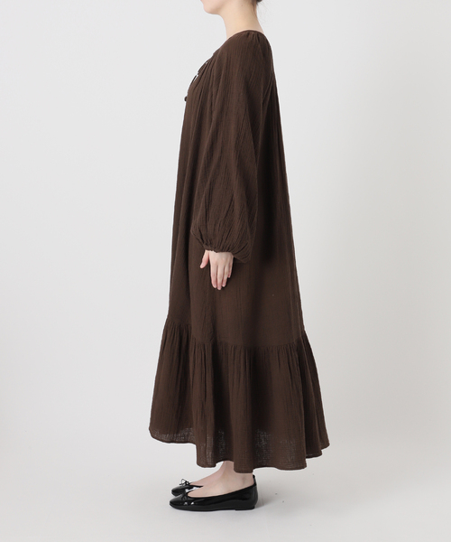 MARIHA IENA別注　ワンピース IENA（イエナ）の「MARIHA 別注ロングスリーブワンピース