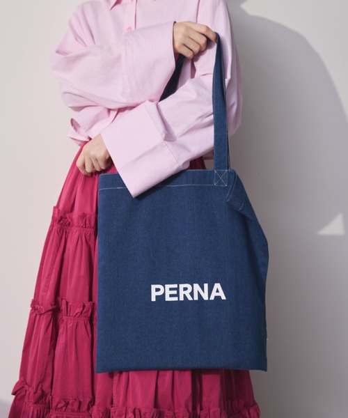 PERNA（ペルナ）の「ぺルナデニムトート（トートバッグ・レディース・ブルー・FREE）」の13枚目の写真