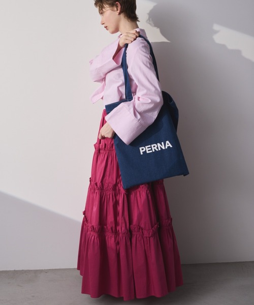 PERNA（ペルナ）の「ぺルナデニムトート（トートバッグ・レディース・ブルー・FREE）」の14枚目の写真