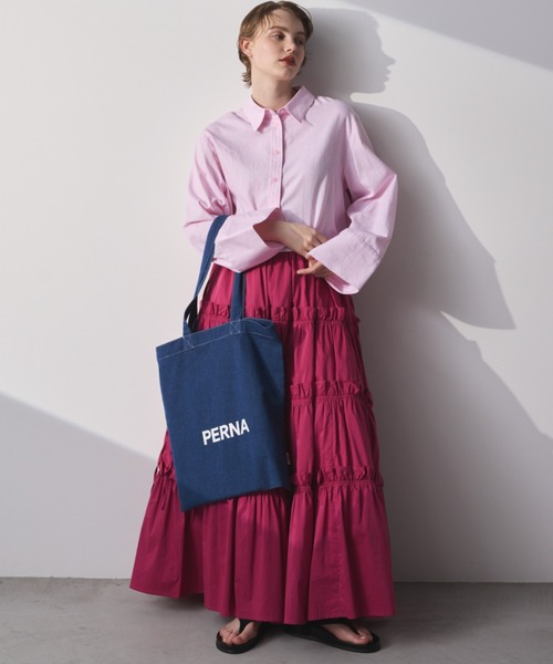 PERNA（ペルナ）の「ぺルナデニムトート（トートバッグ・レディース・ブルー・FREE）」の15枚目の写真