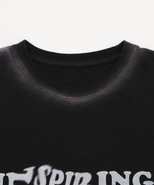 WEGO(ウィゴー)の「WEGO/スプレーグラフィックBIGT(Tシャツ/カットソー・レディース・ブラック/ホワイト・FREE)」の17枚目の写真