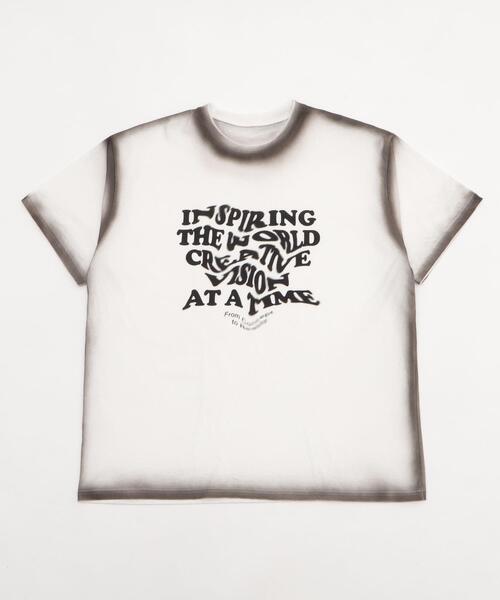 WEGO(ウィゴー)の「WEGO/スプレーグラフィックBIGT(Tシャツ/カットソー・レディース・ブラック/ホワイト・FREE)」の14枚目の写真