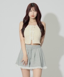 ALLuRing ChaRm（アリュリングチャーム）の「Flower Ribbon Camisole / フラワーリボンキャミソール 小花柄（キャミソール）」