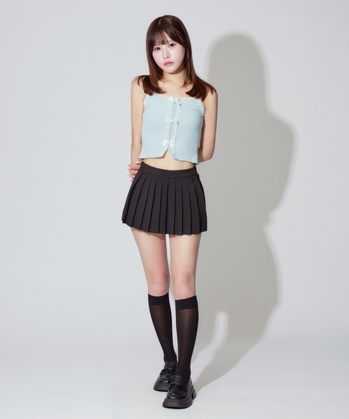 JilLA(ジルア)の「Flower Ribbon Camisole / フラワーリボンキャミソール 小花柄(キャミソール・レディース・アイボリー/ブルー・FREE)」の22枚目の写真