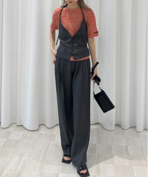 サロペット・オーバーオール・オールインワン AMERI MEDI GENTILHOMME SUSPENDER PANTS AMERI MEDI GENTILHOMME SUSPENDER PANTS