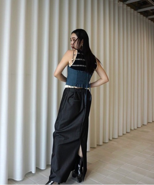 サロペット・オーバーオール・オールインワン AMERI MEDI GENTILHOMME SUSPENDER PANTS S Ameri（アメリ）の「MEDI GENTILHOMME SUSPENDER PANTS（その他