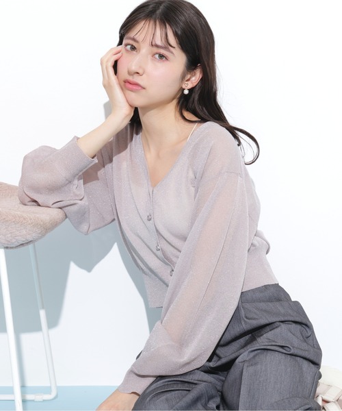 ジルスチュアート◆シアーフーディー JILL by JILL STUART（ジルバイジルスチュアート）の「シアー
