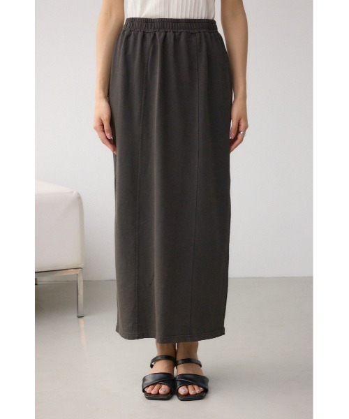 AZUL by moussy(アズールバイマウジー)の「ヴィンテージライクスカート(スカート・レディース・スモークピンク/チャコールグレー/ライトブラック・FREE)」の7枚目の写真