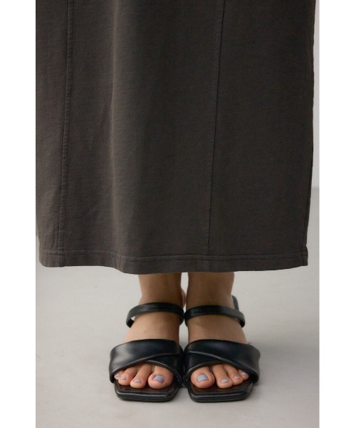 AZUL by moussy(アズールバイマウジー)の「ヴィンテージライクスカート(スカート・レディース・スモークピンク/チャコールグレー/ライトブラック・FREE)」の12枚目の写真
