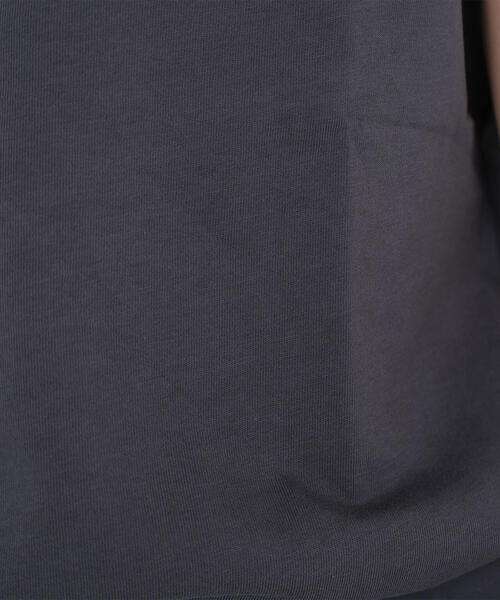 NATURAL BEAUTY BASIC(ナチュラルビューティーベーシック)の「◇フレンチスリーブロゴTシャツ(Tシャツ/カットソー・レディース・ラベンダー/チャコールグレー/オフホワイト・FREE)」の12枚目の写真