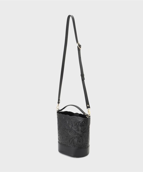 CARVING TRIBES(カービングトライブス)の「Mini Bucketbag(ショルダーバッグ・レディース・ブラック/ブラウン系その他3・FREE)」の3枚目の写真