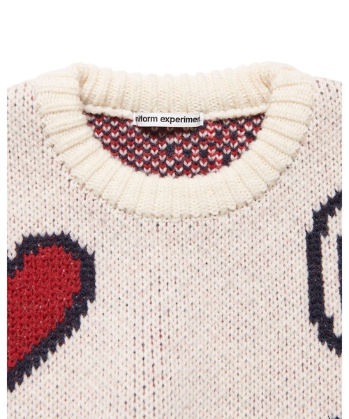 uniform experiment(ユニフォームエクスペリメント)の「LOW-GAUGE INSPIRATION KNIT(ニット/セーター・メンズ・ブラック/オフホワイト・FREE)」の8枚目の写真