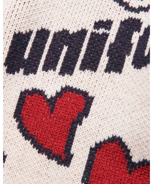 uniform experiment(ユニフォームエクスペリメント)の「LOW-GAUGE INSPIRATION KNIT(ニット/セーター・メンズ・ブラック/オフホワイト・FREE)」の9枚目の写真