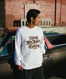 XLARGE | OLD ENGLISH THERMAL L/S TOP(Tシャツ/カットソー)