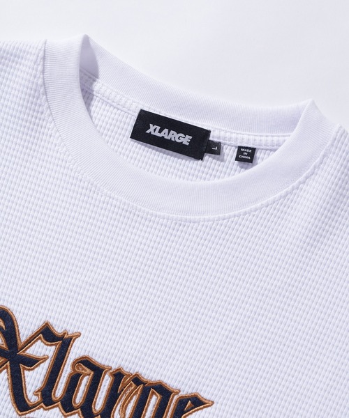 XLARGE（エクストララージ）の「OLD ENGLISH THERMAL L/S TOP（Tシャツ