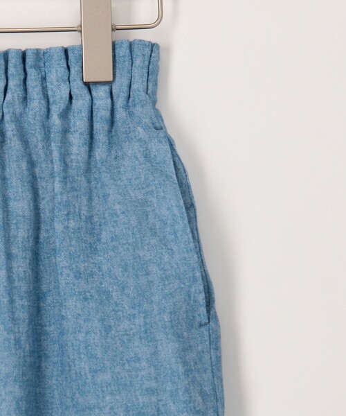 MICO COULIER（ミコクリエ）の「VINTAGE DENIMプリント ギャザーヨークパンツ（その他パンツ・レディース・サックスブルー/インディゴブルー・36/38）」の19枚目の写真