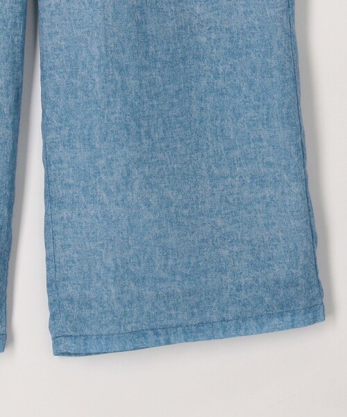 MICO COULIER（ミコクリエ）の「VINTAGE DENIMプリント ギャザーヨークパンツ（その他パンツ・レディース・サックスブルー/インディゴブルー・36/38）」の20枚目の写真