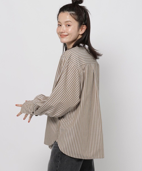 niko and（ニコアンド）の「マーセ衿2WAYシャツ（シャツ/ブラウス