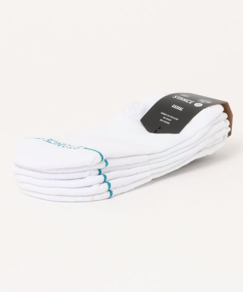 STANCE（スタンス）の「【STANCE/スタンス】スニーカーソックス3足セット / ギフトにも最適！ /　ICON LOW TAB 3 PACK（ソックス/靴下・メンズ・ブラック×ブラック/ブラック/ホワイト系その他/ホワイト/ピンク・LARGE/SMALL）」の7枚目の写真