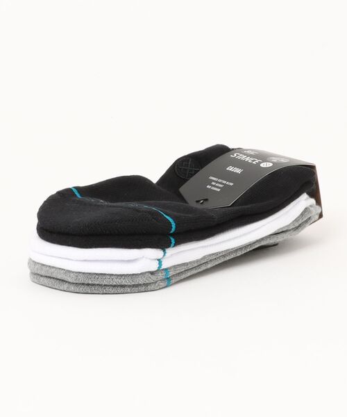 STANCE（スタンス）の「【STANCE/スタンス】スニーカーソックス3足セット / ギフトにも最適！ /　ICON LOW TAB 3 PACK（ソックス/靴下・メンズ・ブラック×ブラック/ブラック/ホワイト系その他/ホワイト/ピンク・LARGE/SMALL）」の11枚目の写真