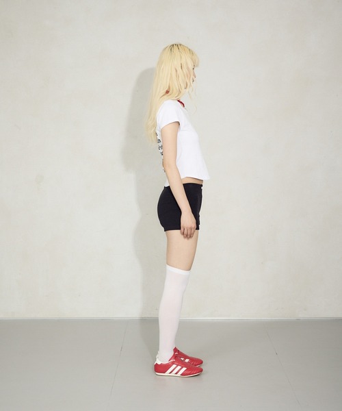 FTW（エフティダブリュー）の「BACK PRINT HENRY TOP（Tシャツ/カットソー・レディース・マスタード/ブラック/オフホワイト・SMALL/MEDIUM）」の20枚目の写真