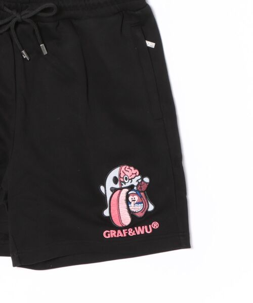 アンミヌ　バルーンショートパンツ　ブラック　黒　unminou ショートパンツ(ブラック・黒) | レディースファッション通販の