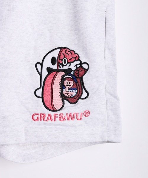 GRAF&WU(グラフアンドユー)の「GRAF&WU グラフアンドウー ベルクロアナトミー ショートパンツ シュール(その他パンツ・メンズ・ブラック/オートミール・M/L)」の11枚目の写真
