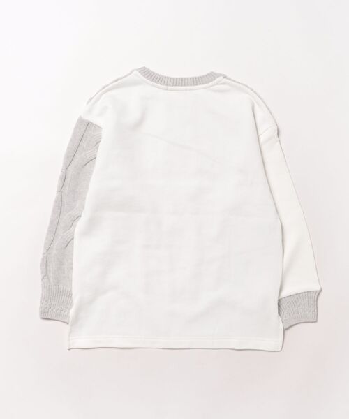 FITH（フィス）の「Pile Knit Sweater（スウェット・キッズ・ホワイト・145/135）」の3枚目の写真
