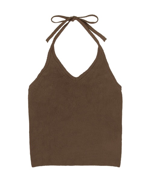 アリシアスタン　キャミソール セール】Halter Neck Knit Top /ホルダーネックニットキャミ